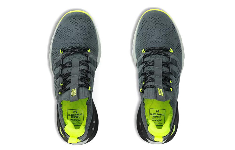 Shop Under Armour Project Rock 3 'Black Grey Lime' 3023004-113