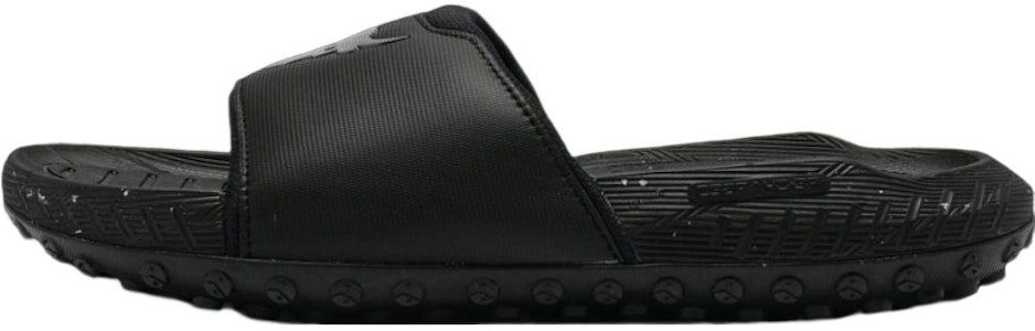 安德玛 Project Rock 3 拖鞋 '黑色沥青灰' 3026034-001 Buy 安德玛 Project Rock 3 拖鞋 '黑色沥青灰' 3026034-001