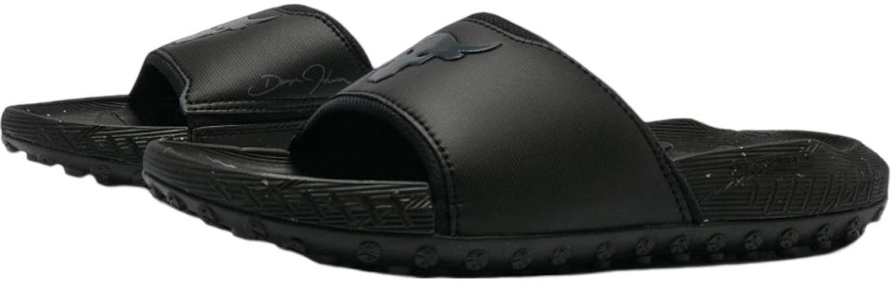 Under Armour Project Rock 3 Slide 'Black Pitch Grey' 3026034-001 Lookbook Under Armour Project Rock 3 Slide 'Black Pitch Grey' 3026034-001