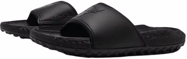 Shop Under Armour Project Rock 3 Sandal 'Hitam Abu Gelap' 3026034-001