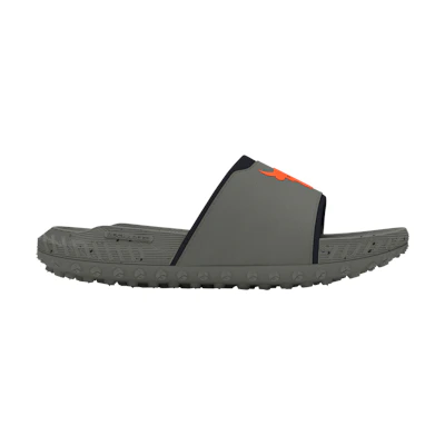 UA Project Rock 3 Slide 'Clay Green Orange'