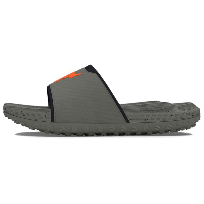Under Armour Project Rock 3 Slide 'Clay Green Orange' 3026034-301