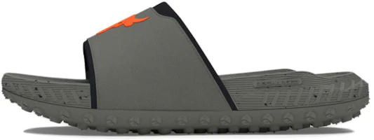 Under Armour Project Rock 3 Slide 'Clay Green Orange' 3026034-301 Under Armour Project Rock 3 Slide 'Clay Green Orange' 3026034-301