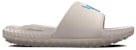 Under Armour Project Rock 3 Slide 'Kelabu Biru Surf' 3026034-101