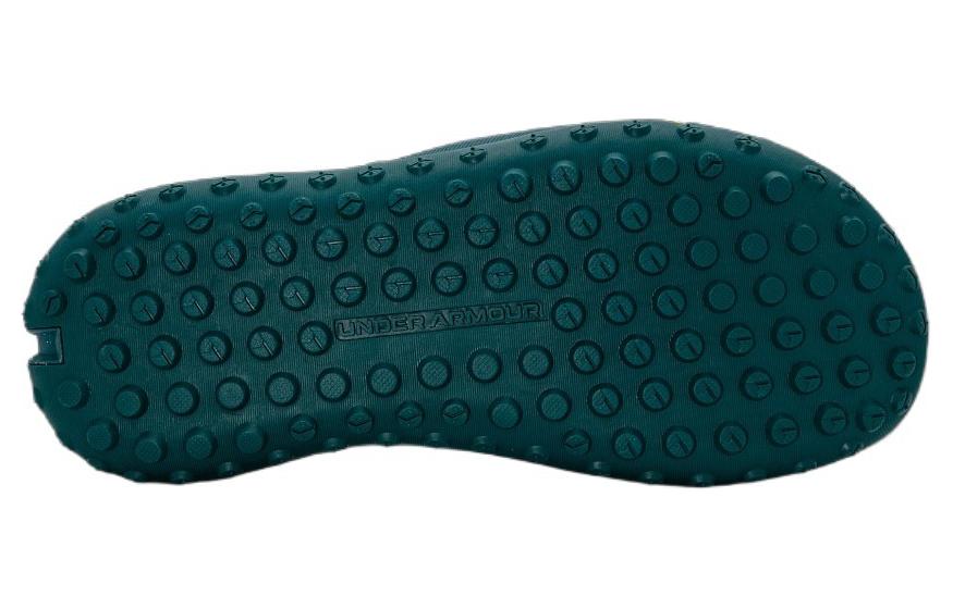 Shop Under Armour 透氣舒適 一字拖鞋 男女款 黑綠