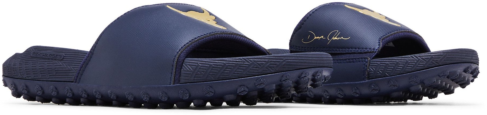 Under Armour Project Rock 3 Slide 'Midnight Navy' 3026034-400 Cheap Under Armour Project Rock 3 Slide 'Midnight Navy' 3026034-400