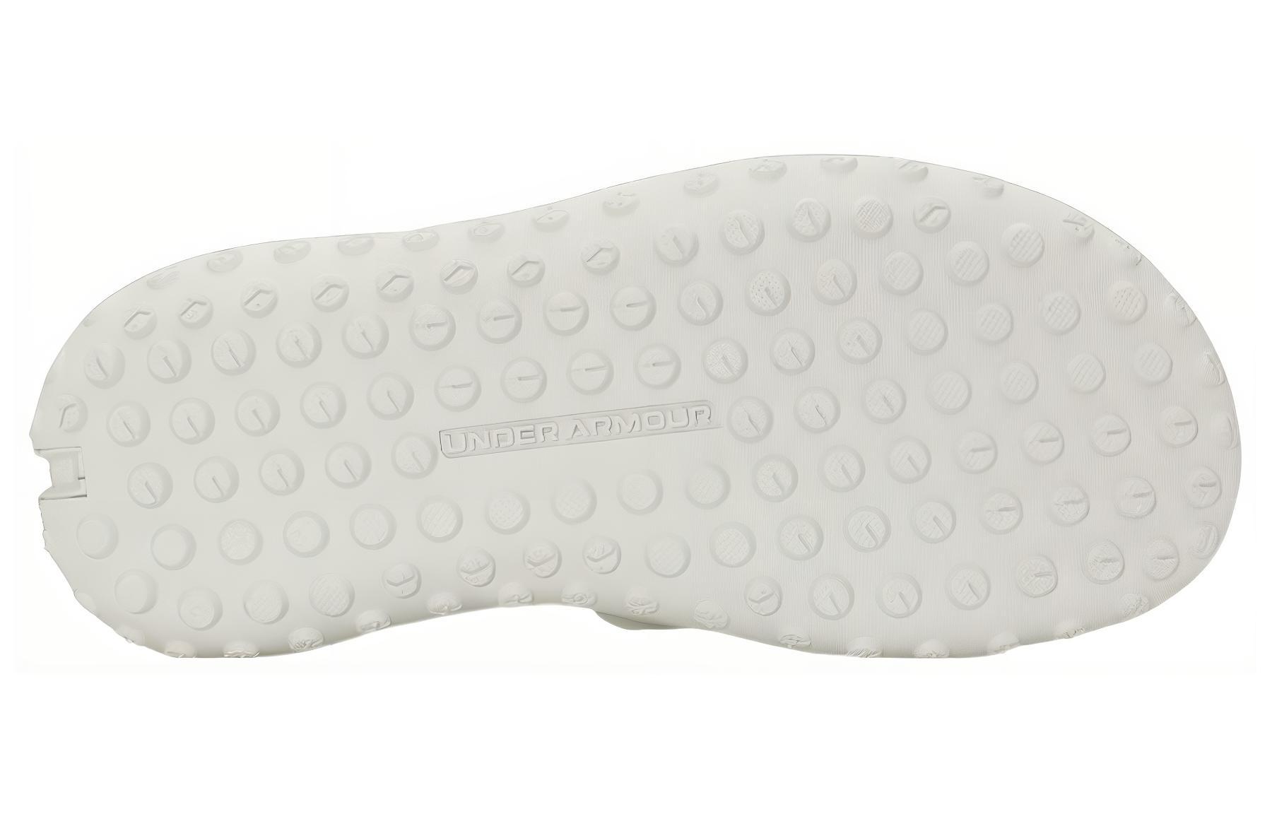 Details for Under Armour Project Rock 3 Slide 'White Halo Grey' 3026034-100