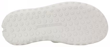 Details for Under Armour Proyek Rock 3 Slide 'Putih Halo Abu' 3026034-100