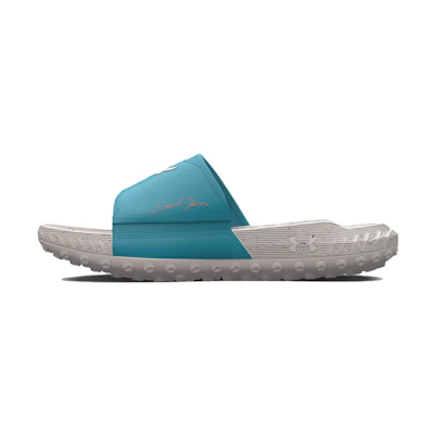 UA Project Rock 3 Slides 'Blue Grey'