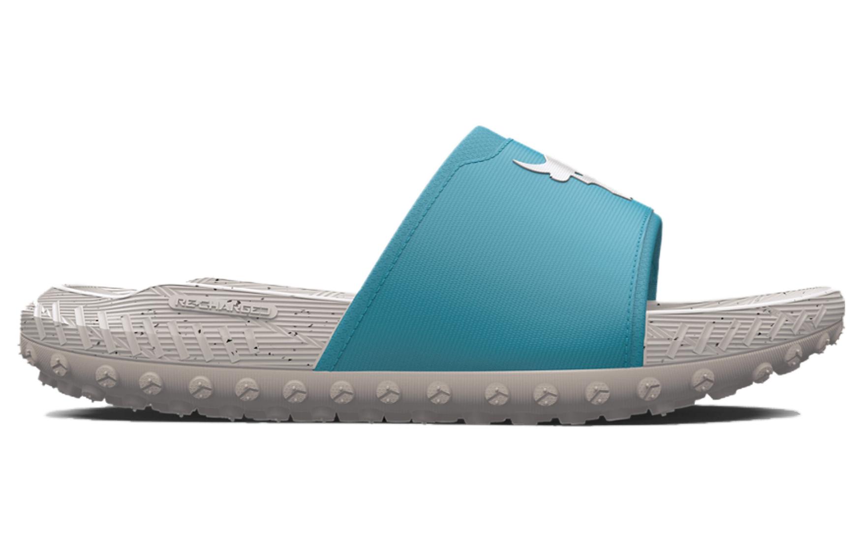 UA Project Rock 3 Slides 'Blue Grey' 圖 2