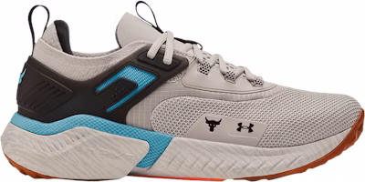 Under Armour Project Rock 5 'Grey Matter Blue Surf' 3025435-103 Under Armour Project Rock 5 'Grey Matter Blue Surf' 3025435-103