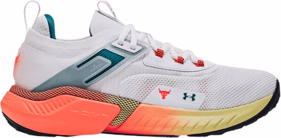 Under Armour Project Rock 5 'White After Burn' 3025435-104 Under Armour Project Rock 5 'White After Burn' 3025435-104