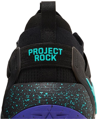 Under Armour Project Rock 6 'Black Neptune' 3026534-002 Sizing Under Armour Project Rock 6 'Black Neptune' 3026534-002