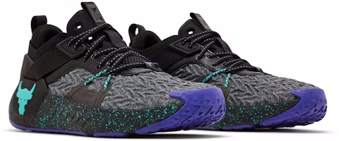 Under Armour Project Rock 6 舒適運動 輕便耐磨 低筒 訓練鞋 男款 深灰色 Cheap Under Armour Project Rock 6 舒適運動 輕便耐磨 低筒 訓練鞋 男款 深灰色