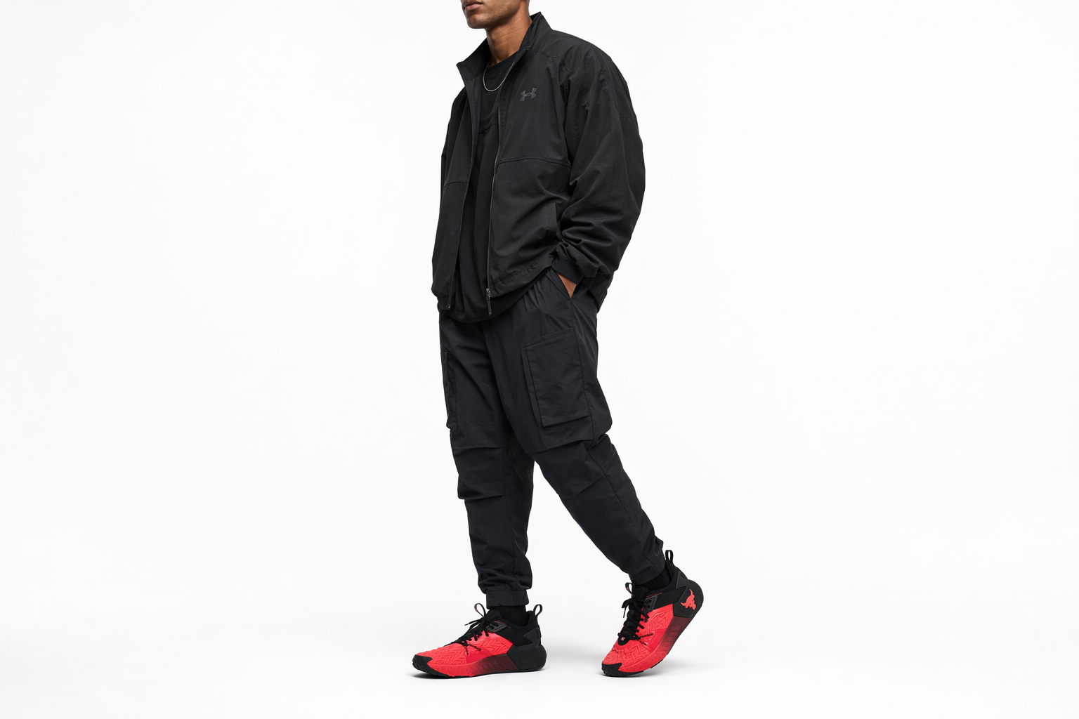 Order Under Armour Project Rock 6 ''Phoenix Fire Schwarz'' 3026534-800