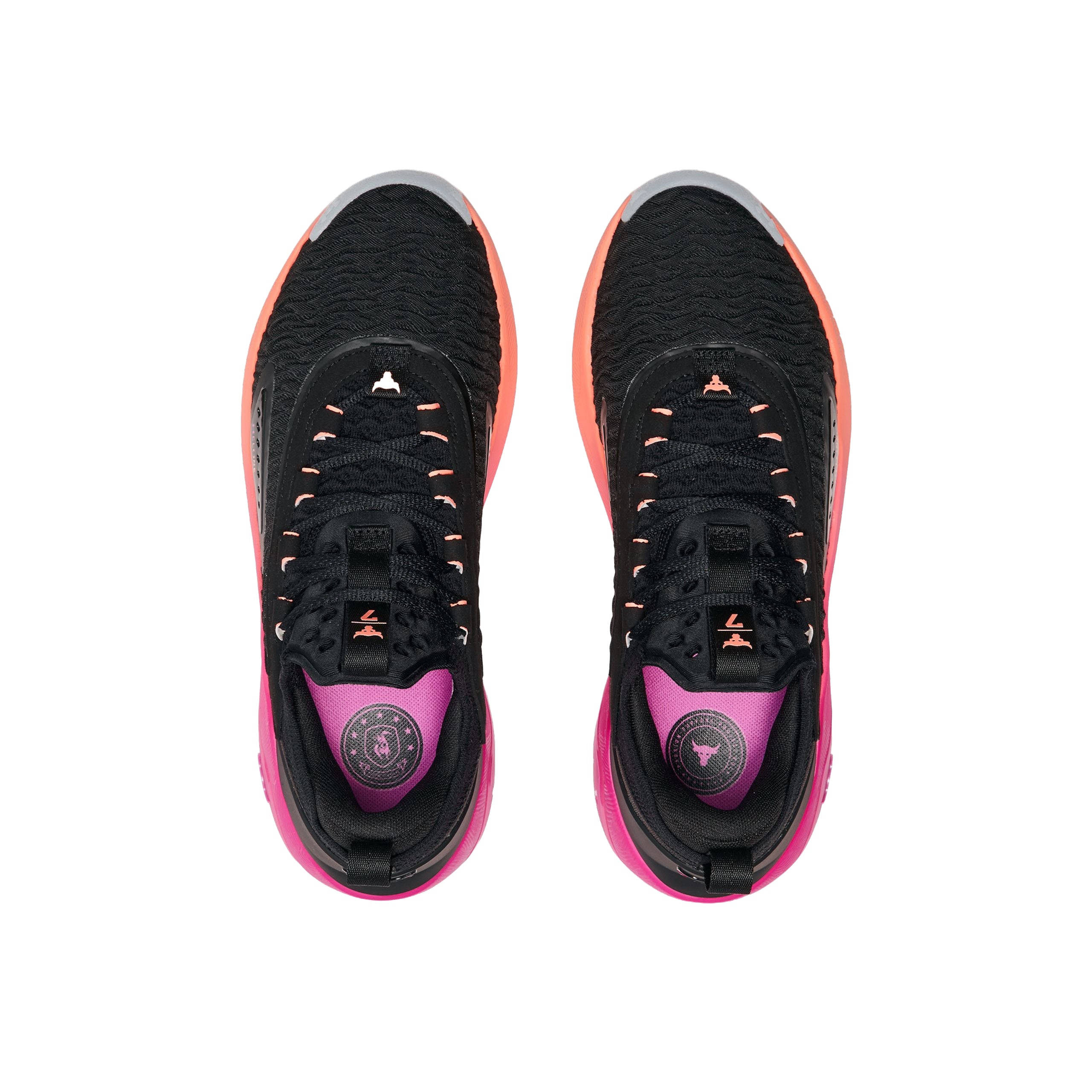 Shop Under Armour Project Rock 7 ''Hitam Vivid Magenta''. 3027600-003