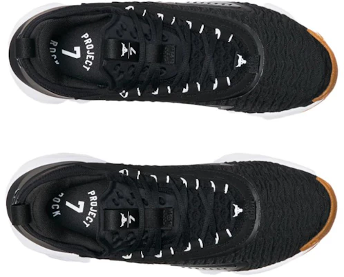 Under Armour Project Rock 7 "Noir Blanc Gum" 3027600-001 Shop Under Armour Project Rock 7 "Noir Blanc Gum" 3027600-001