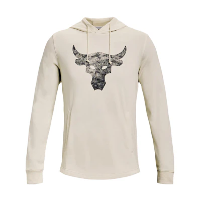 Under Armour Project Rock Animal Print Pullover Hoodie Men’s White 1367107-110