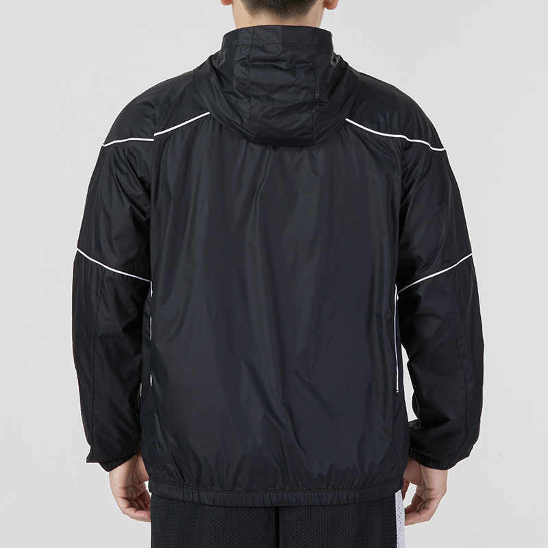 Details for 安德玛Project Rock黑色Brahma连帽标志编织夹克 1373580-001