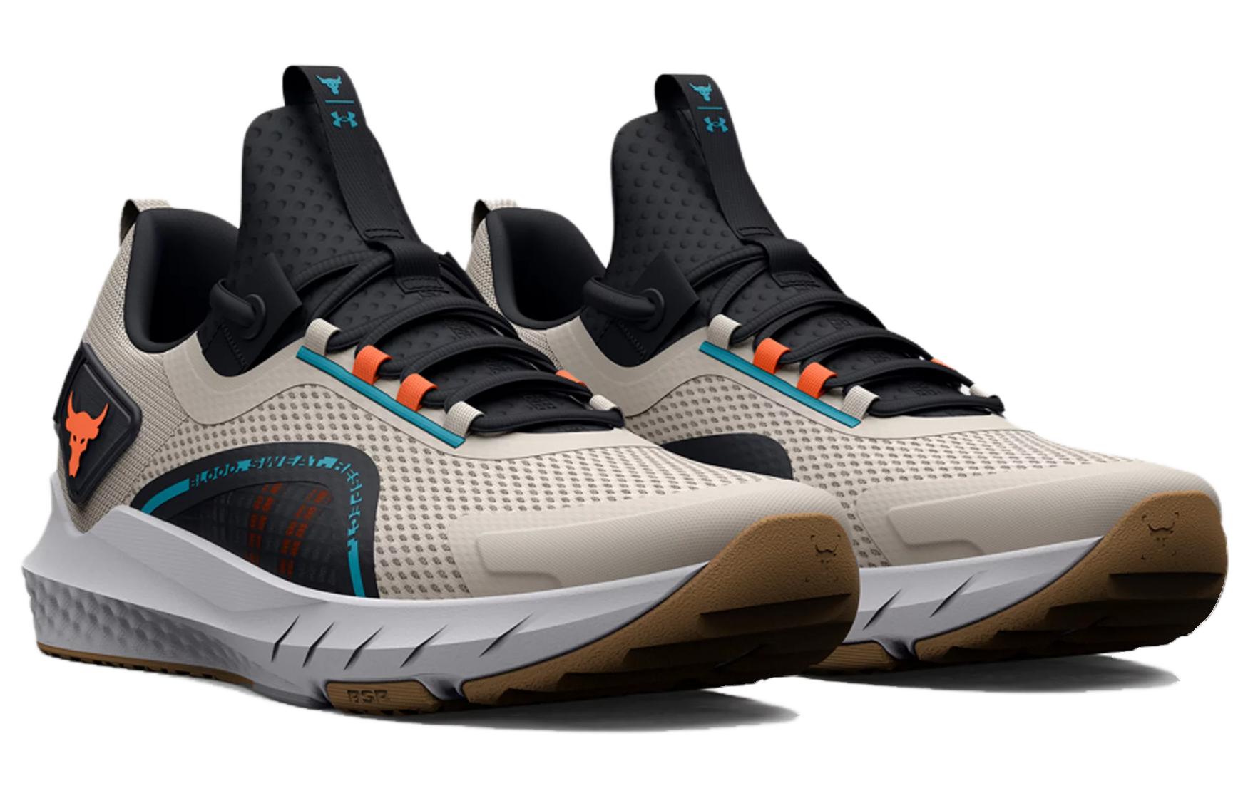 Lookbook Under Armour Project Rock BSR 3 ''Grau Orange'' 3026462-102