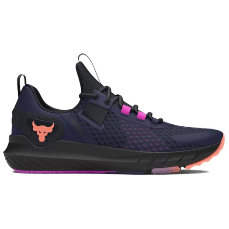 Lookbook Under Armour Project Rock BSR ''Mitternachtsblau Flare Orange'' 3027344-402