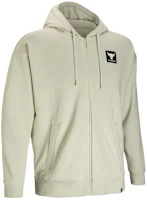 Under Armour Project Rock Full-Zip Hoodie Jacket Pink Sand Grey 1383598-273 Under Armour Project Rock Full-Zip Hoodie Jacket Pink Sand Grey 1383598-273