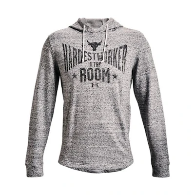 Under Armour Project Rock Graphic Training Hoodie Men’s White 1370458-112