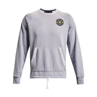 Under Armour Project Rock Grey Training Hoodie 1370452-011