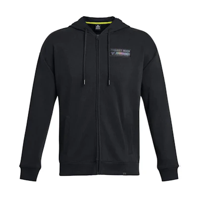 Under Armour Project Rock Heavyweight Cotton Hoodie Black 1380151-001