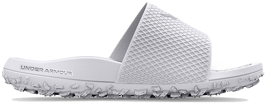 安德玛 Project Rock 拖鞋 '白色光晕灰' 3025237-101 Order 安德玛 Project Rock 拖鞋 '白色光晕灰' 3025237-101