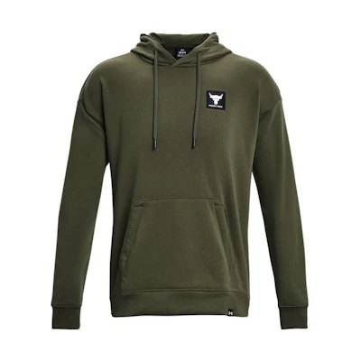 Under Armour Project Rock Solid Green Training Hoodie 1380541-390