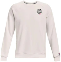 Under Armour Pullover Sweatshirt Monochrome Letter Print Agate White 1373837-112 Under Armour Pullover Sweatshirt Monochrome Letter Print Agate White 1373837-112