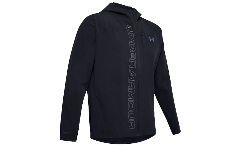 Under Armour Qualifier Lightweight Running Jacket - Black 1350173001