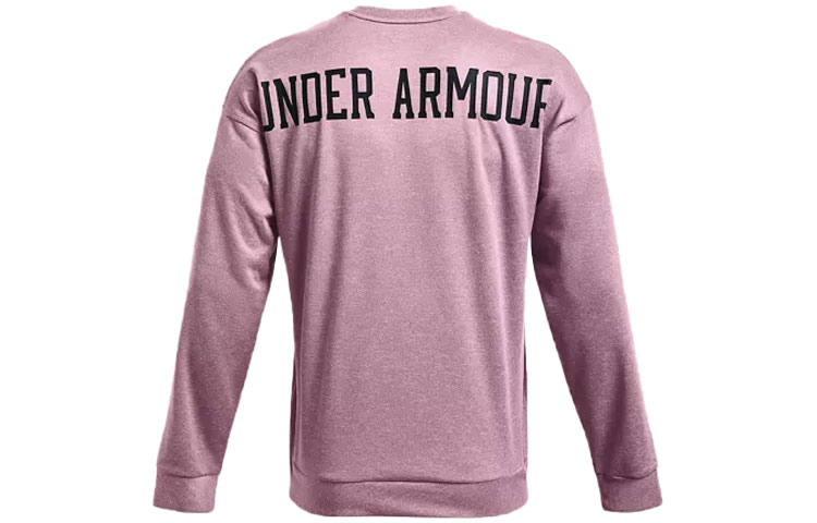 Under Armour Recover Crewneck Training Sweatshirt Pink Clay 1361757-699