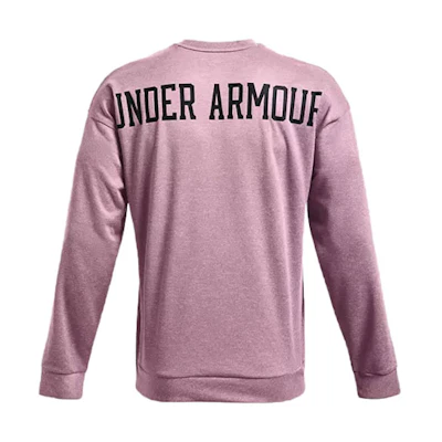 Under Armour Recover Crewneck Training Sweatshirt Pink Clay 1361757-699
