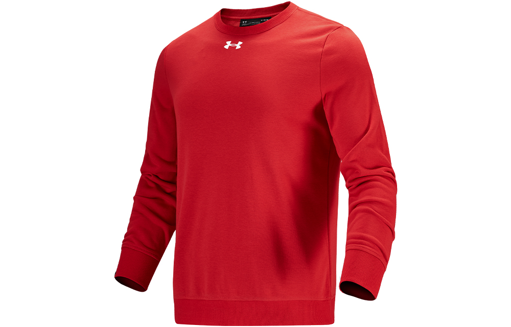 Under Armour Red Training Knit Pullover Hoodie 21600301-600