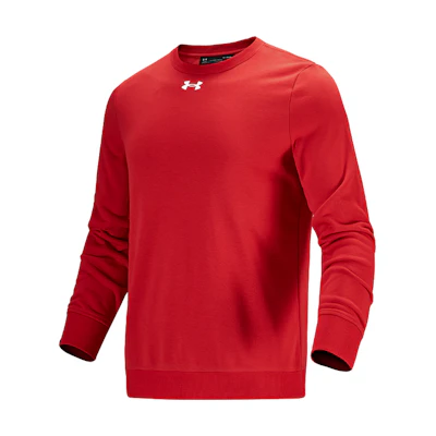 Under Armour Red Training Knit Pullover Hoodie 21600301-600
