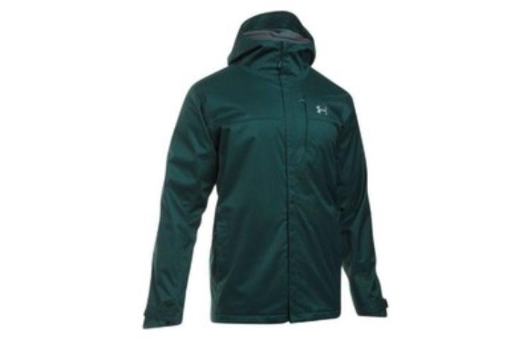 Under Armour Relaxed Fit Green Zip-Up Hoodie Jacket 1300663-919