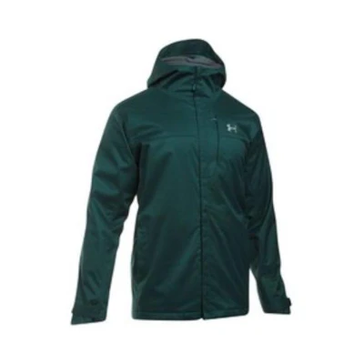 Under Armour Relaxed Fit Green Zip-Up Hoodie Jacket 1300663-919