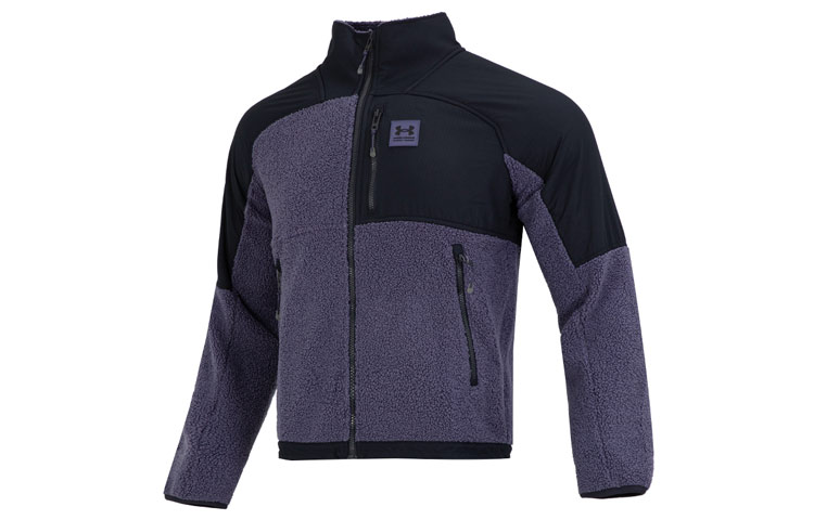Under Armour Retro Colorblock Full-Zip Jacket with Casual Pattern 1366091-558