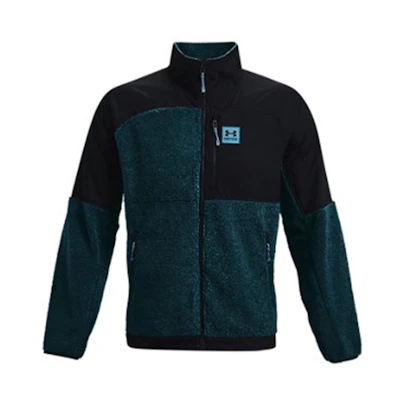 Under Armour Retro Colorblock Full-Zip Loose Fit Jacket Black 1366091-413