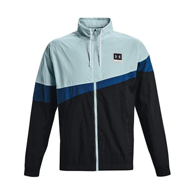 Under Armour Retro Colorblock Logo Track Jacket Blue Men’s 1366219-478