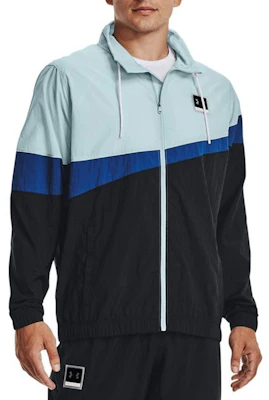 언더아머 레트로 컬러블록 로고 트랙 자켓 블루 남성용 1366219-478 Shop 언더아머 레트로 컬러블록 로고 트랙 자켓 블루 남성용 1366219-478
