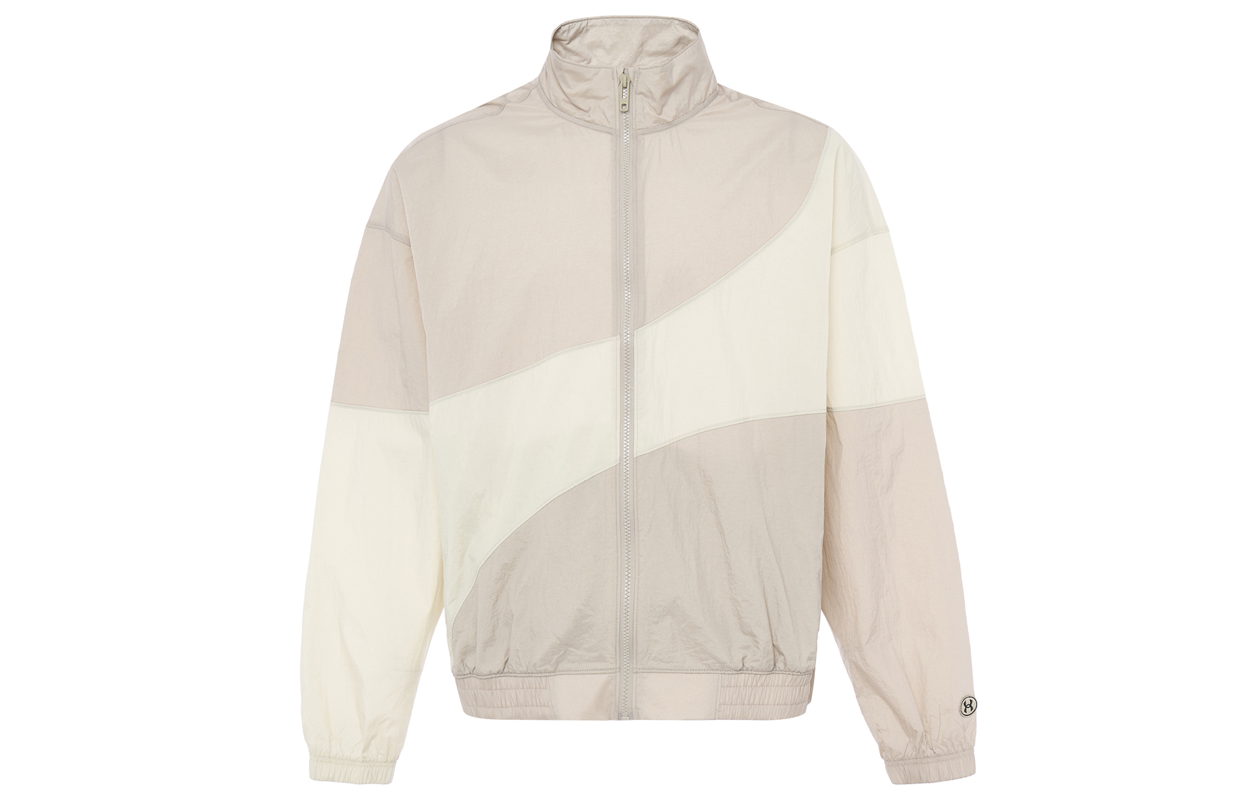 Under Armour Retro Colorblock Loose Fit Track Jacket Light Khaki - 1382874-203
