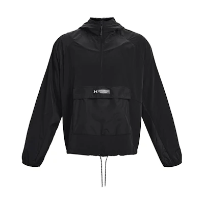 Under Armour Retro Logo Half-Zip Sweatshirt Black 1377183-001
