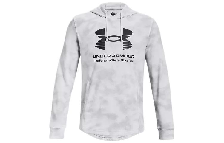 Under Armour Retro Logo Print Sweatshirt White 1377185-100