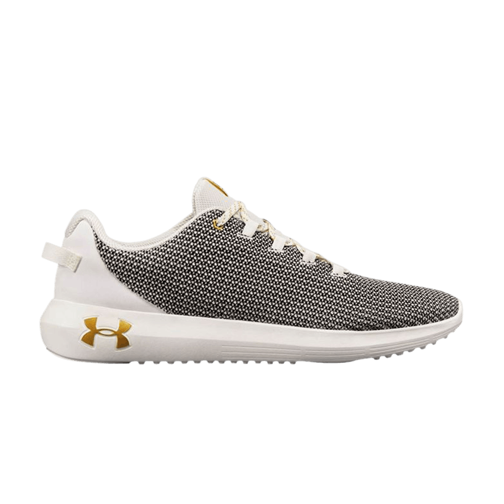 NEW UNDER ARMOUR Sz 13 Ripple MTL Men’s Sportstyle‎ White Gold 3021489-100 Under Armour Ripple MTL White Metallic Gold for sale | eBay main image 2