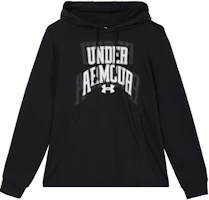 Under Armour Rival Black Graphic Cotton Training Sweatshirt 1379766-001 Under Armour Rival Black Graphic Cotton Training Sweatshirt 1379766-001
