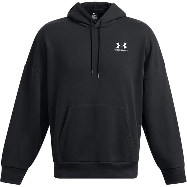 under-armour-rival-black-hoodie-outdoor-sport-casual-pullover-1388020-001