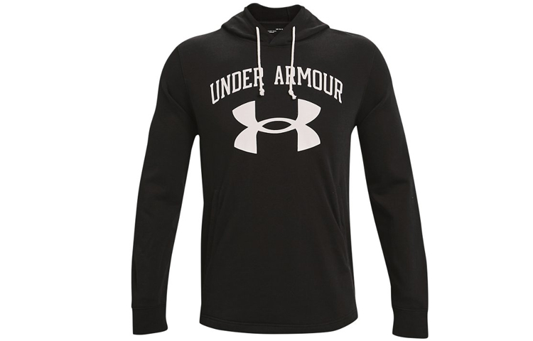 Under Armour Rival Black Printed Training Hoodie 1361559-001